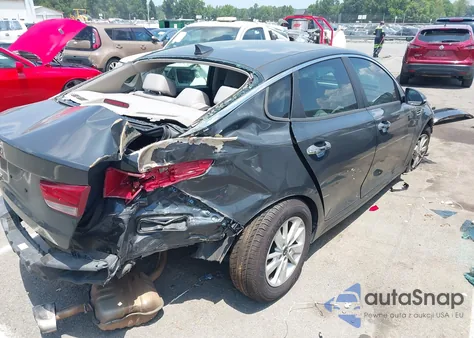 2016 Kia Optima Lx из США, поврежденный, VIN KNAGT4L37G5069524